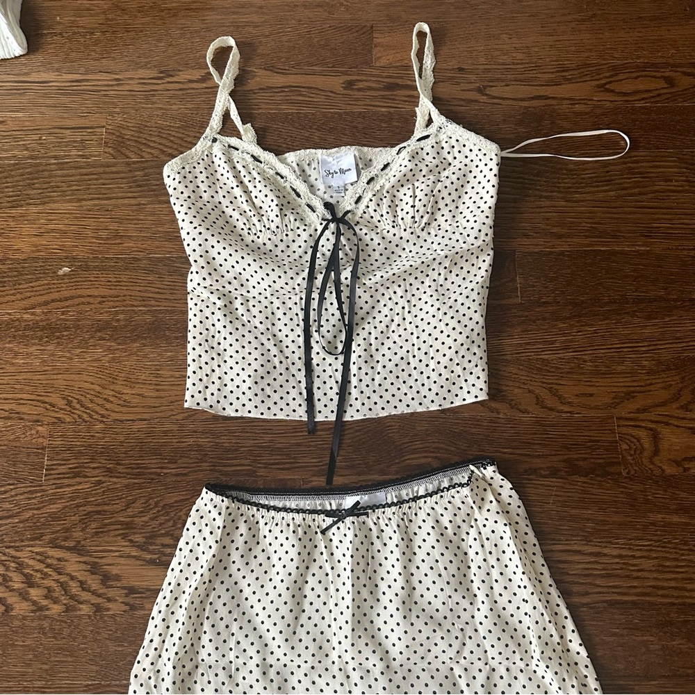 Cattivo/Sky to Moon Polka Dot Set